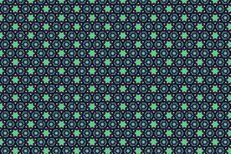 Oriental pattern for textiles, wallpaper, for use in graphics.