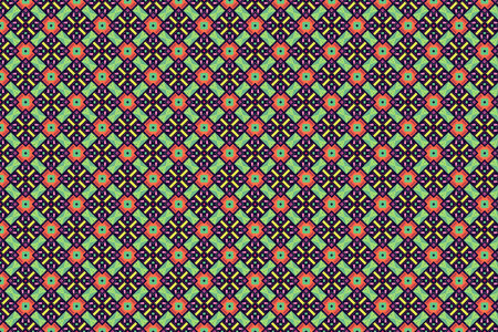 Oriental pattern for textiles, wallpaper, for use in graphics.の写真素材