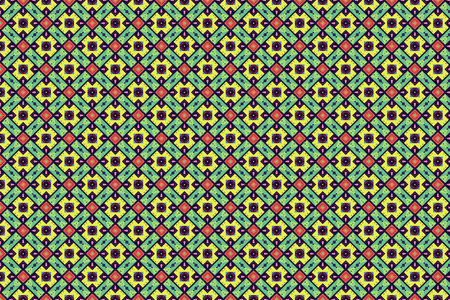 Oriental pattern for textiles, wallpaper, for use in graphics.
