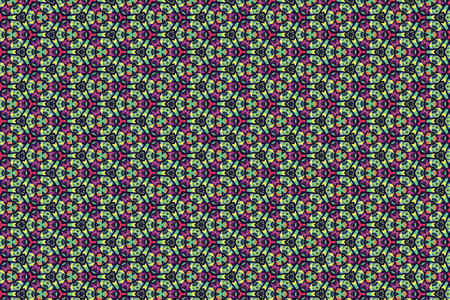 Oriental pattern for textiles, wallpaper, for use in graphics.