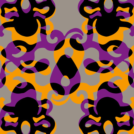 Abstract pattern. Illustration for printing on wall decorations. For use in graphics.