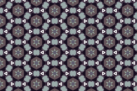 Abstract pattern. Illustration with oil paint for printing on wall decor covers.