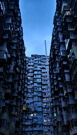 Montane Mansion in Hong Kongの写真素材