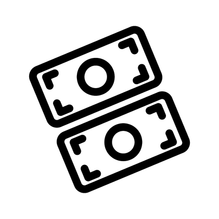 money, finance, coins, banker, business, credit card, bank vault line icons. Editable strokes. Flat design vector illustration symbol concept. のイラスト素材