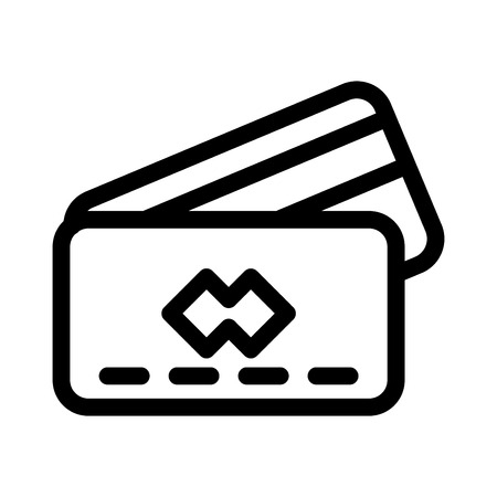 Money, finance, coins, banker, business, credit card, bank vault line icons. Editable strokes. Flat design vector illustration symbol concept.のイラスト素材