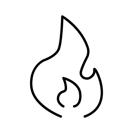 A firefighters,hydrant icon, vector illustration, black sign on isolated backgroundのイラスト素材