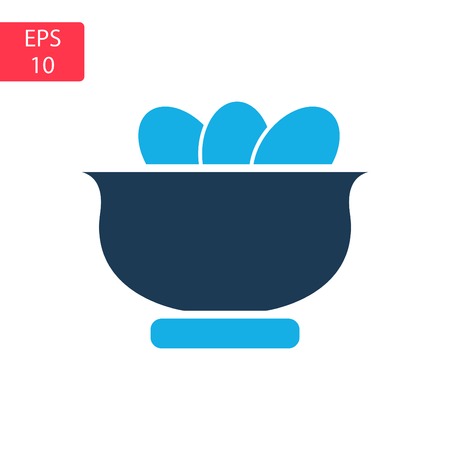 Happy Easter Line Icons Big Set. Vector Set of Modern Thin Outline Icons for Website and Mobile.のイラスト素材