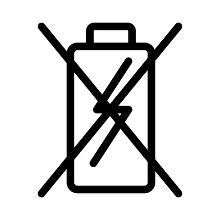 battery vector iconのイラスト素材