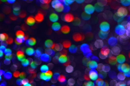 bokeh Colorfull Blurred abstract background for birthday, anniversary, wedding, new year eve or Christmas.の写真素材