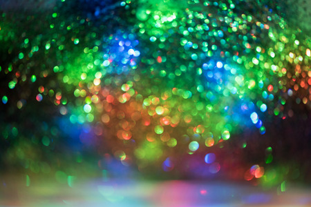 bokeh glitter Colorfull Blurred abstract background.
