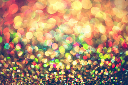 glitter gold bokeh Colorfull Blurred abstract background for birthday, anniversary, wedding, new...