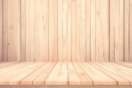 wood table floor background beautiful sheet vintage alignment texture with natural pattern.の写真素材