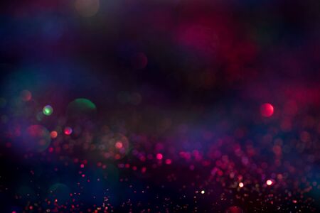 glitter bokeh lighting effect Colorfull Blurred abstract background for birthday, anniversary,...