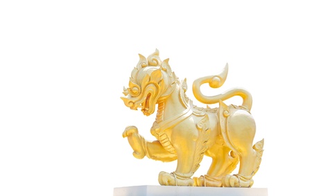 Isolated singha on white backgroundの写真素材