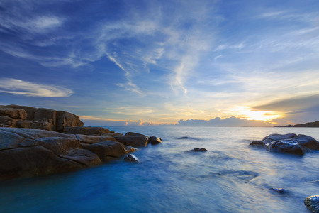 Beautiful seascape.Compositio n of nature.の写真素材