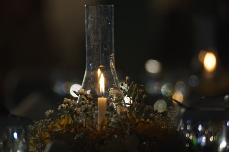 Candle Lightの写真素材