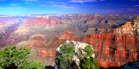 Grand Canyon National Park is one of the most famous natural wonders in the United Statesの写真素材