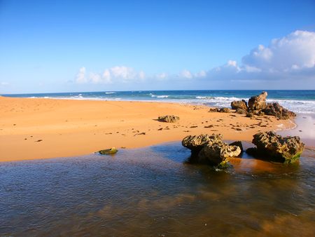 Pacific Coastline scenery in southern Victoria Australiaの写真素材