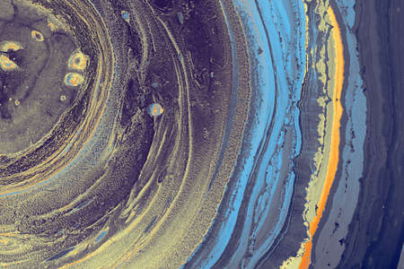 A beautiful illustration of colorful splash resembling a paint art