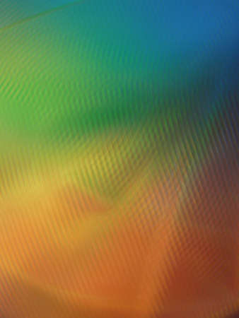 A vertical shot of staggered and refracted light layers with virtual space structure
