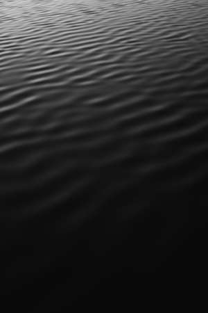 A grayscale vertical shot of seawater