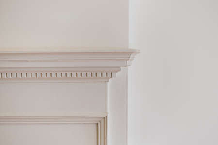 A closeup shot of a white wallの写真素材