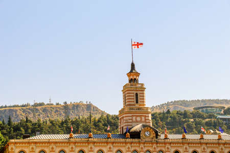 A mesmerizing shot of the Tbilisi City Assemblyの写真素材