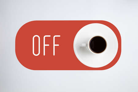 Creative coffee poster advertisement photographyの写真素材