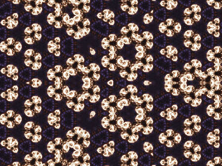 A 3D rendering of a dark background with small bright lights on it