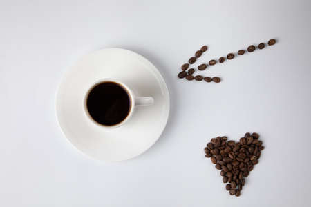 Creative coffee poster advertisement photographyの写真素材