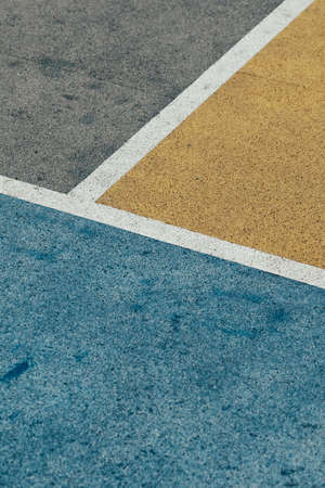 Colorful textures of a children playgroundの写真素材
