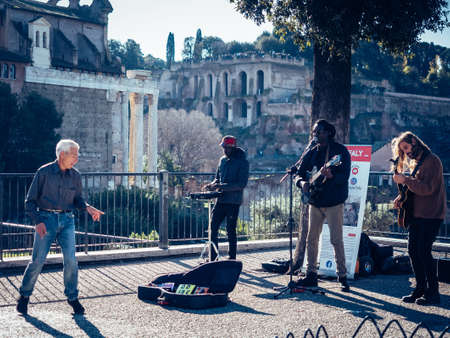 ROMA, ITALY - Jan 02, 2020: travel to italy. Roma in 2020のeditorial素材