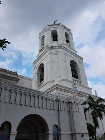 The Cebu Metropolitan Cathedral in the Philippinesの写真素材