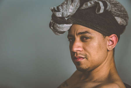 A refreshing shower revitalizes the soul and leads one to inspirationの写真素材