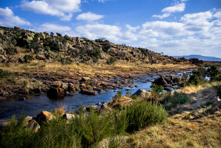 The beautiful scenery of Treur River in Mpumalanga province, South Africaの写真素材
