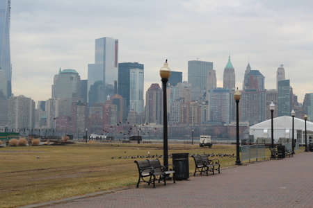 The beautiful view of New York City