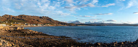 A beautiful shot of a beach on a sunny dayの写真素材