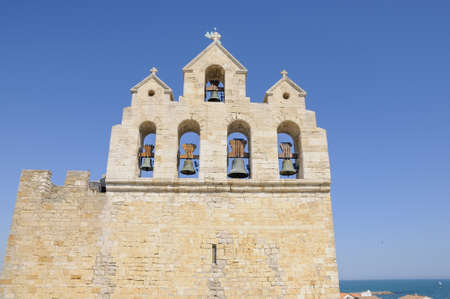 A low angle shot of a Sainte Maries de la Mer in the Camague in Franceの写真素材