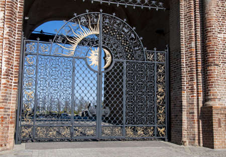 KAZAN, RUSSIA - May 17, 2018: Beautiful gate of the sun and the moonのeditorial素材