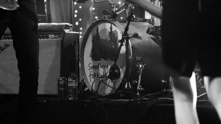 BRISBANE, AUSTRALIA - Aug 19, 2017: Something for Kate are an Australian alternative rock band,...