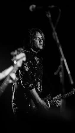 BRISBANE, AUSTRALIA - Dec 04, 2017: The Church, an Australian alternative rock band, formed in Sydney in 1980. Initially associated with new wave, neo-psychedelia and indie rockのeditorial素材