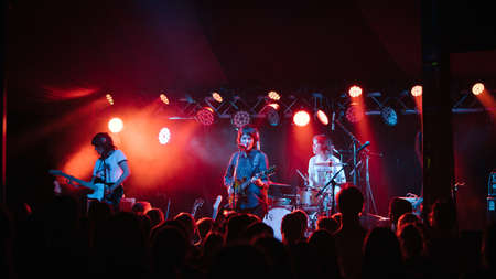 BRISBANE, AUSTRALIA - Oct 10, 2017: Jen Cloher Band at Brisbane Festival 2017のeditorial素材