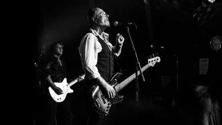 BRISBANE, AUSTRALIA - Dec 04, 2017: The Church, an Australian alternative rock band, formed in Sydney in 1980. Initially associated with new wave, neo-psychedelia and indie rockのeditorial素材
