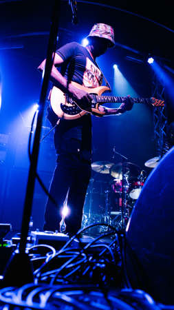 BRISBANE, AUSTRALIA - Sep 12, 2017: Living Colour - The Triffid 2017のeditorial素材