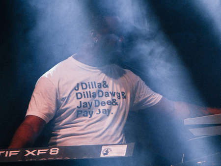 Robert Glasper Experiment show in Bulgaria, Sofia. A to Jazz festival.のeditorial素材