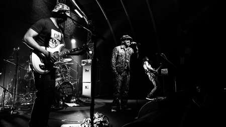 BRISBANE, AUSTRALIA - Sep 12, 2017: Living Colour - The Triffid 2017のeditorial素材