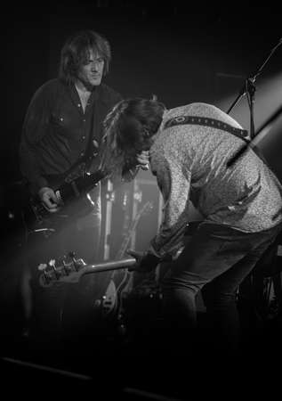 BRISBANE, AUSTRALIA - Dec 23, 2017: The Predators are an Australian rock band formed in Brisbane, Queensland in 2005. The band comprises three of the original members of successful rockのeditorial素材