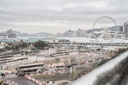 TOKYO, JAPAN - Jun 27, 2019: The landscape view from one of the Tokyo buildingのeditorial素材