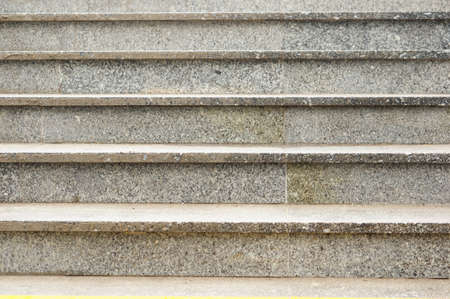 A closeup low angle shot of cobblestone stairs outdoors