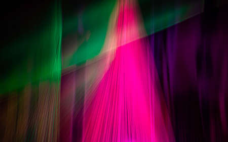 A multicolor abstract lights with a purple background